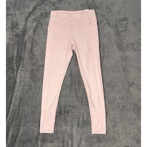 NWT Victoria Secret Studio Leggings 7/8 Length With Pockets Pink Size 10 Regular